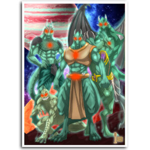 Draco Species Poster 2