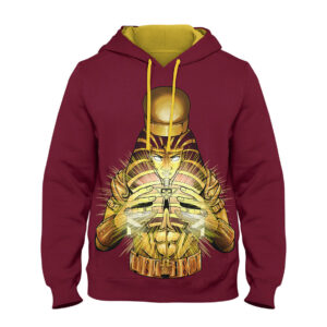 Pharaoh Hoodie – Burgundy & Gold