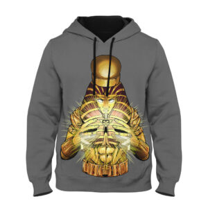 Pharaoh Hoodie – Charcoal & Jet Black